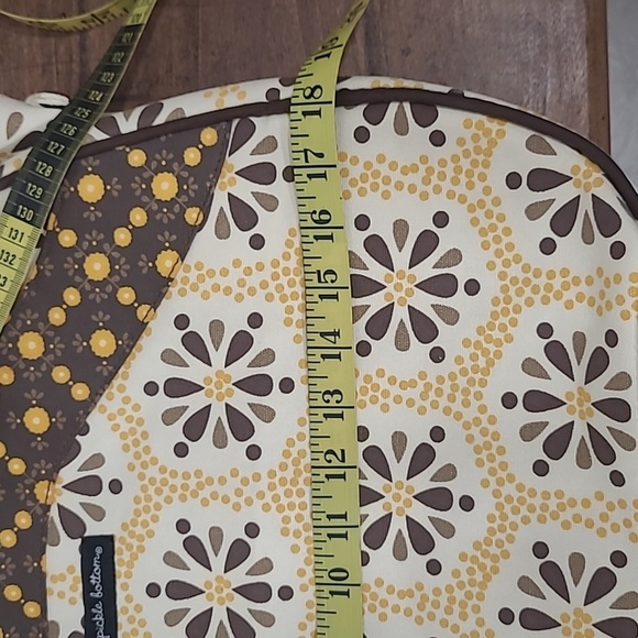 EUC Petunia Pickle Bottom Tote Women's Yellow Wistful Weekender Bag Large Tote - Picture 14 of 15